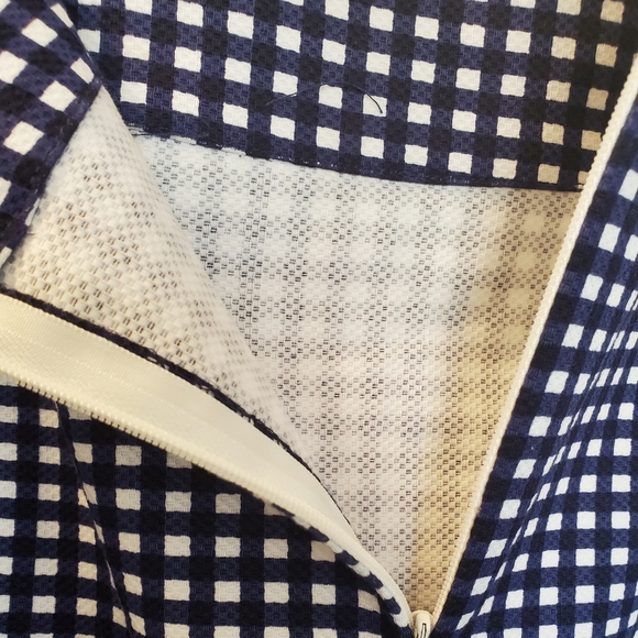 NWOT Blue & White Pencil Skirt - Picture 4 of 6